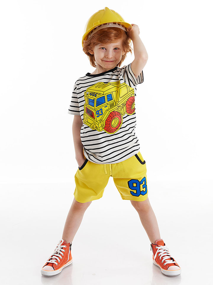 Футболка Denokids, белый/желтый
Футболка Denokids, белый/желтый