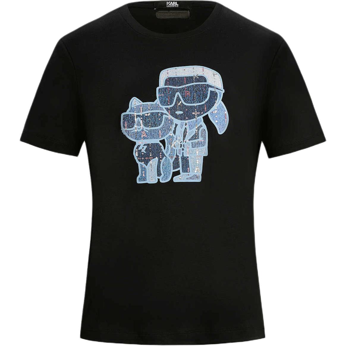 Футболка KARL LAGERFELD SS24 женская черная KARL LAGERFELD / Karl Lagerfeld Jeans 
Футболка KARL LAGERFELD SS24 женская черная KARL LAGERFELD / Karl Lagerfeld Jeans