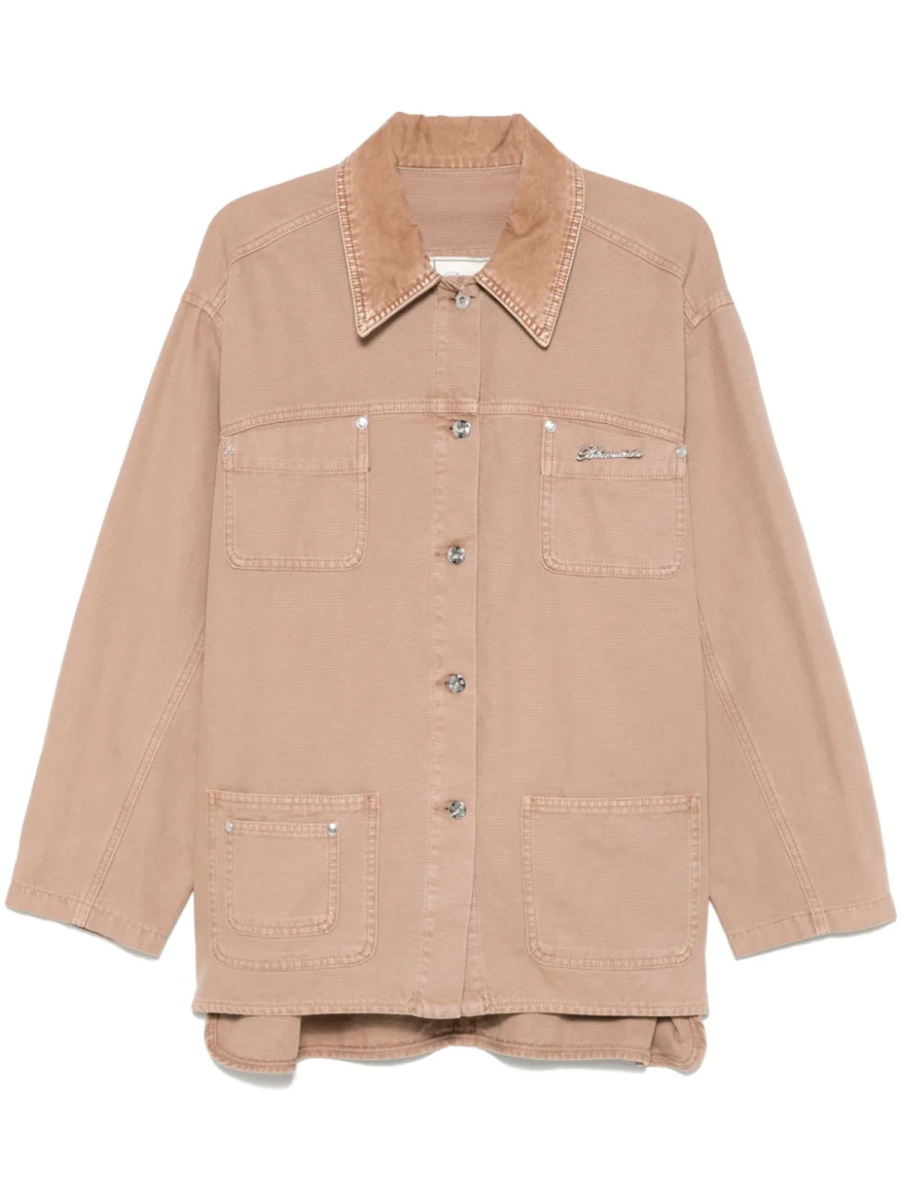 Blumarine куртка с логотипом, коричневый
Blumarine куртка с логотипом, коричневый