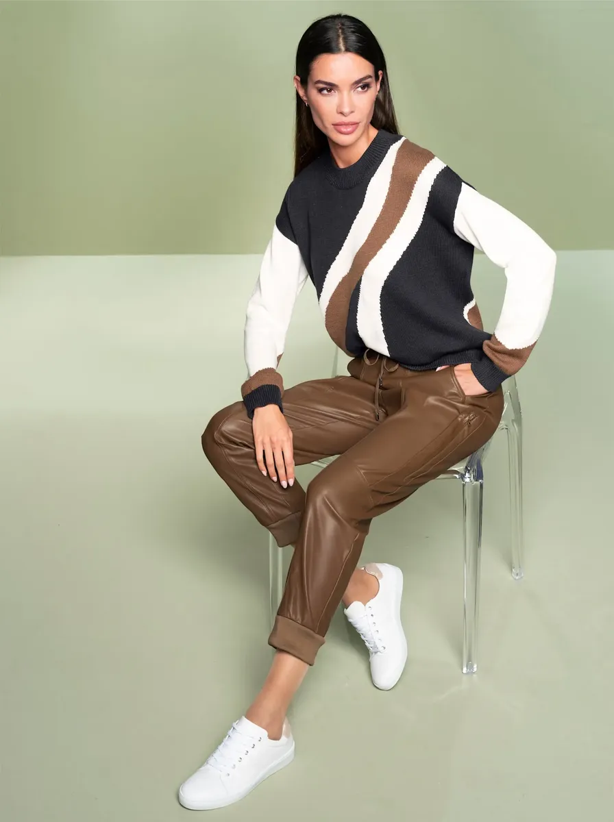 Heine свитер с круглым вырезом "Пуловер", цвет Braun-Schwarz-Gemustert
Heine свитер с круглым вырезом "Пуловер", цвет Braun-Schwarz-Gemustert