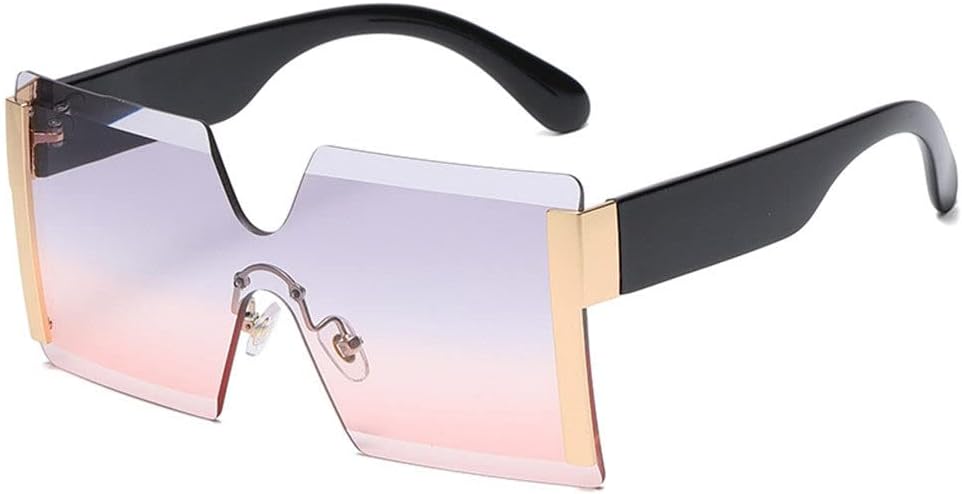 Большие женские солнцезащитные очки без оправы с плоской верхней частью, винтажные солнцезащитные очки с градиентным покрытием и защитой от УФ-излучения UV400 LANGSER, 8
Большие женские солнцезащитные очки без оправы с плоской верхней частью, винтажные солнцезащитные очки с градиентным покрытием и защитой от УФ-излучения UV400 LANGSER, 8