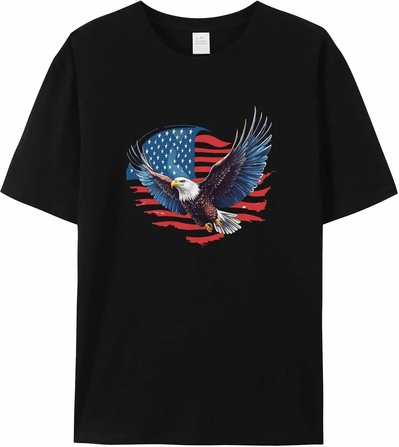 Мужская футболка American Patriotic Eagle с коротким рукавом jdudh
Мужская футболка American Patriotic Eagle с коротким рукавом jdudh