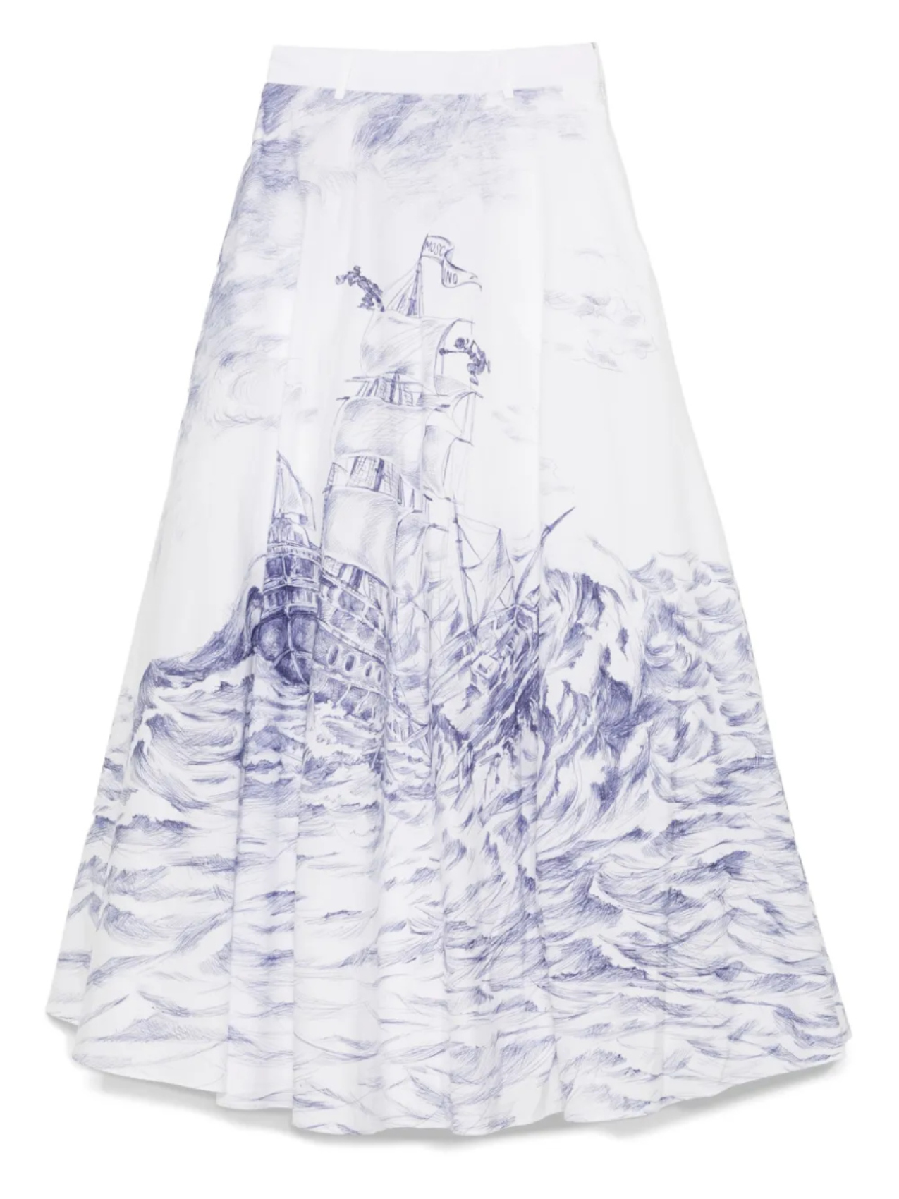 Юбка макси с принтом в стиле иллюстраций X Popeye и Olive Oyl Moschino, белый
Юбка макси с принтом в стиле иллюстраций X Popeye и Olive Oyl Moschino, белый