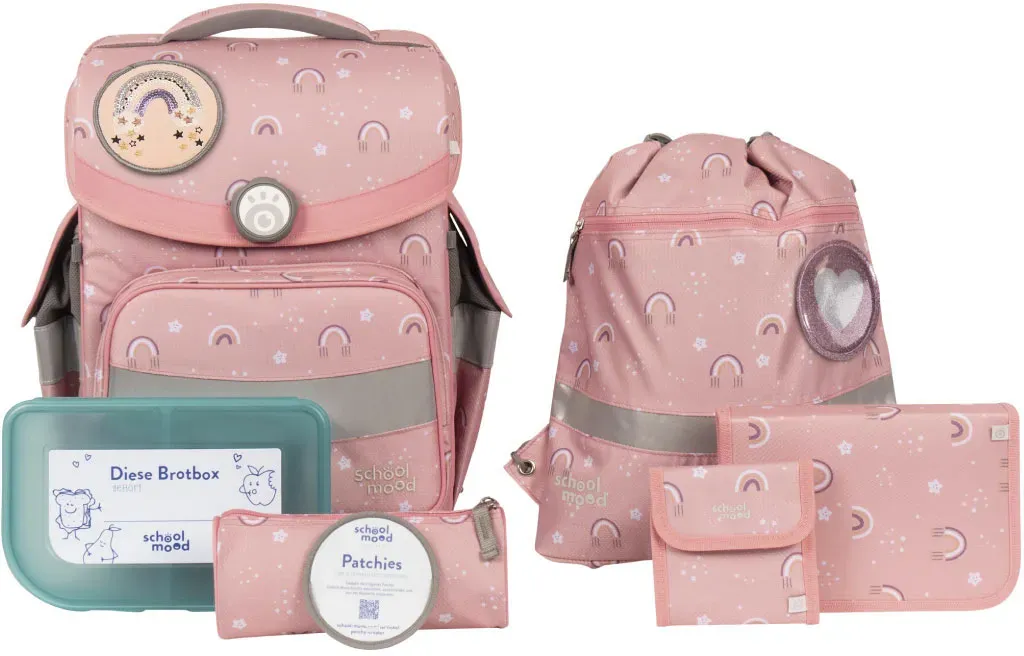 Школьная сумка SCHOOL-MOOD "Timeless, Nordic Collection, Rainbow", световозвращающие поверхности, из переработанного материала, цвет Rainbow
Школьная сумка SCHOOL-MOOD "Timeless, Nordic Collection, Rainbow", световозвращающие поверхности, из переработанного материала, цвет Rainbow