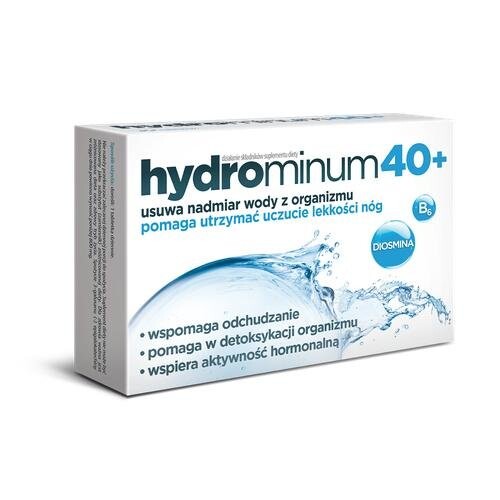 БАД Гидромин 40+, 30 таблеток Hydrominum
БАД Гидромин 40+, 30 таблеток Hydrominum