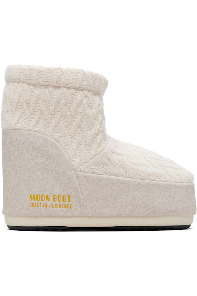 Guest In Residence Off White Moon Boot Edition Icon Low No Lace Tricking Boots
Guest In Residence Off White Moon Boot Edition Icon Low No Lace Tricking Boots