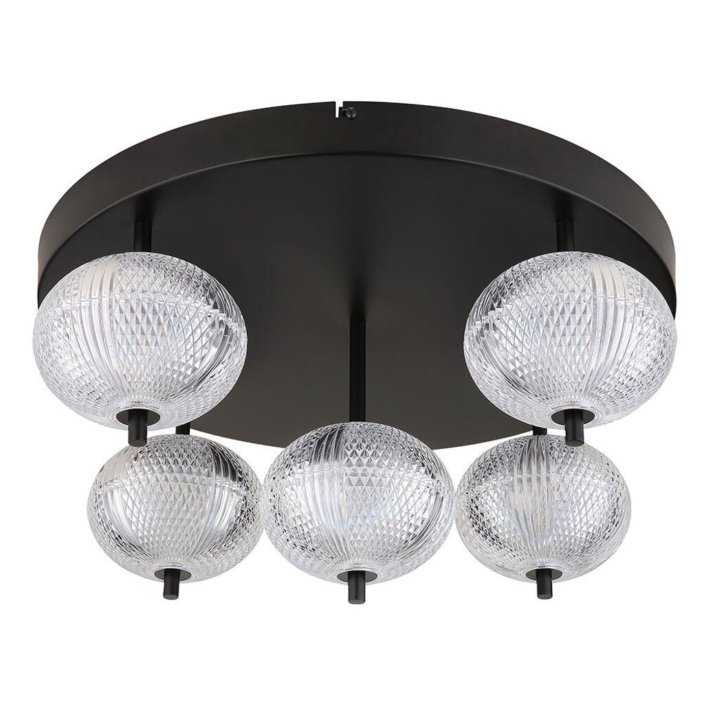 Светодиодный потолочный светильник, металл, черный матовый, CCT, D 58 см Globo Lighting
Светодиодный потолочный светильник, металл, черный матовый, CCT, D 58 см Globo Lighting