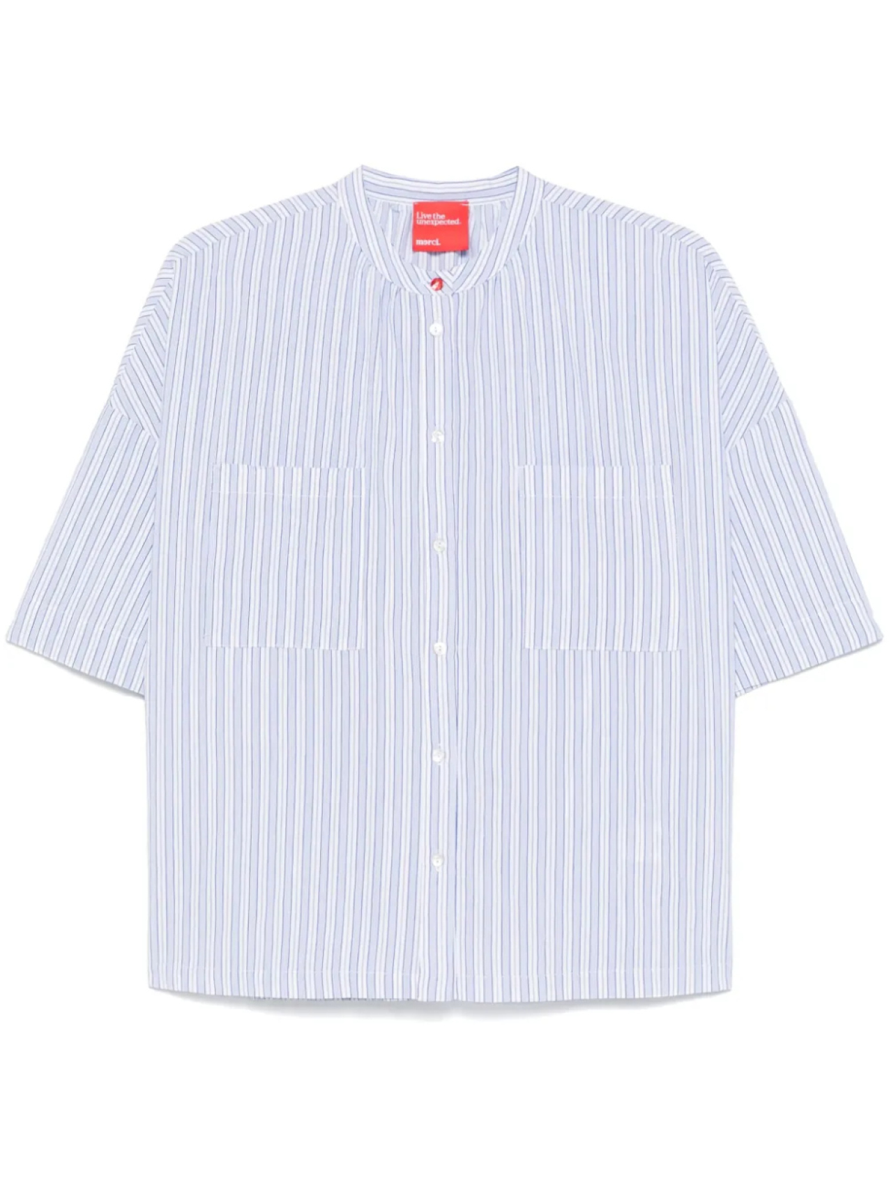 Merci рубашка в полоску, синий
Merci рубашка в полоску, синий