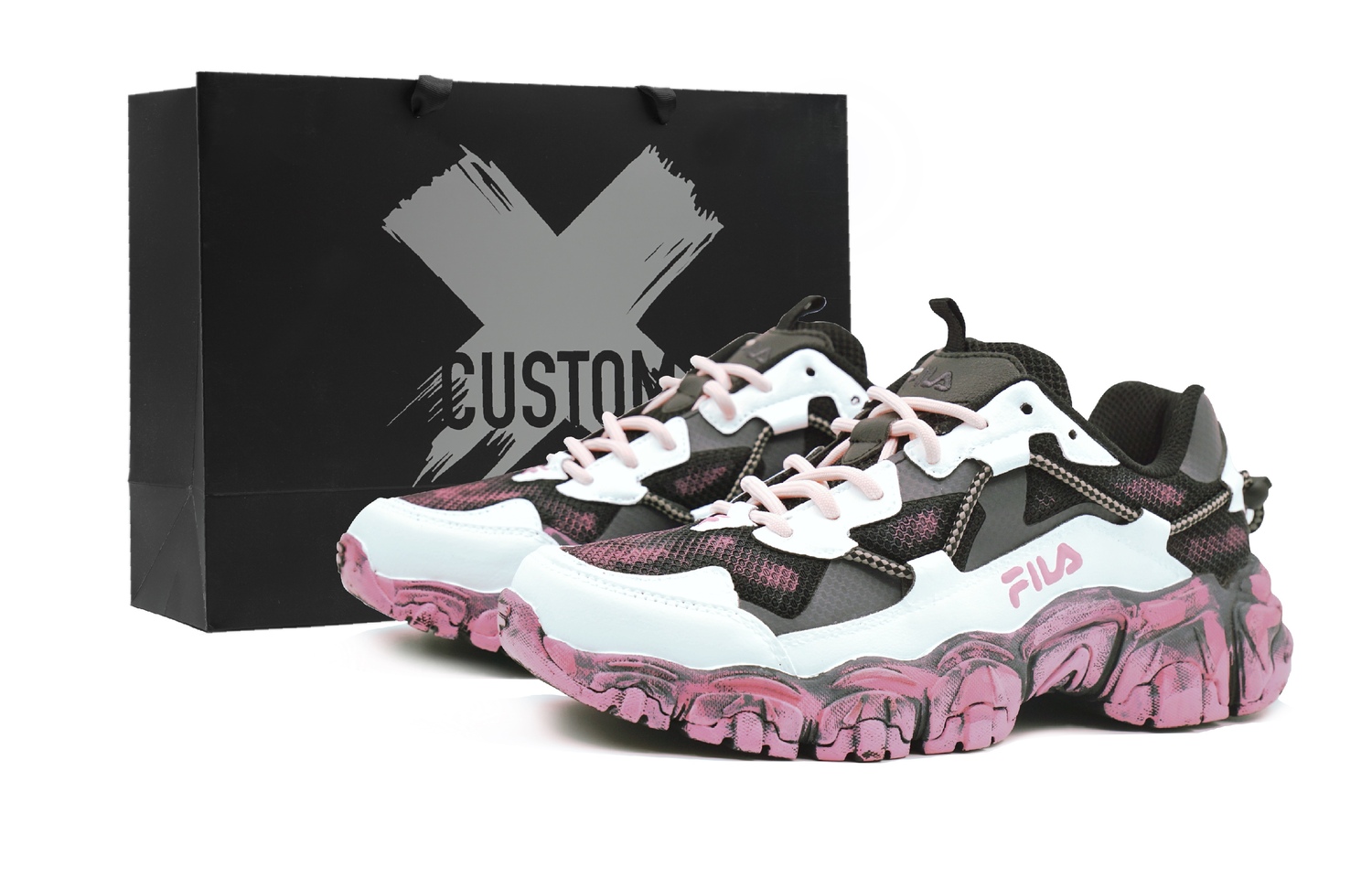 Fluid Pink Fun Adventure, Shopping Bag, устойчивые к истиранию дышащие низкие повседневные кроссовки Unisex белый розовый FILA, черный
Fluid Pink Fun Adventure, Shopping Bag, устойчивые к истиранию дышащие низкие повседневные кроссовки Unisex белый розовый FILA, черный