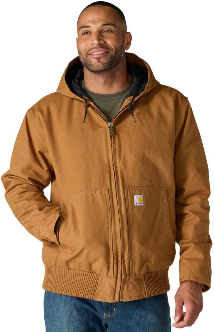 Мужская утепленная куртка Carhartt Loose Fit из промытой утиной ткани, Carhartt Brown
Мужская утепленная куртка Carhartt Loose Fit из промытой утиной ткани, Carhartt Brown