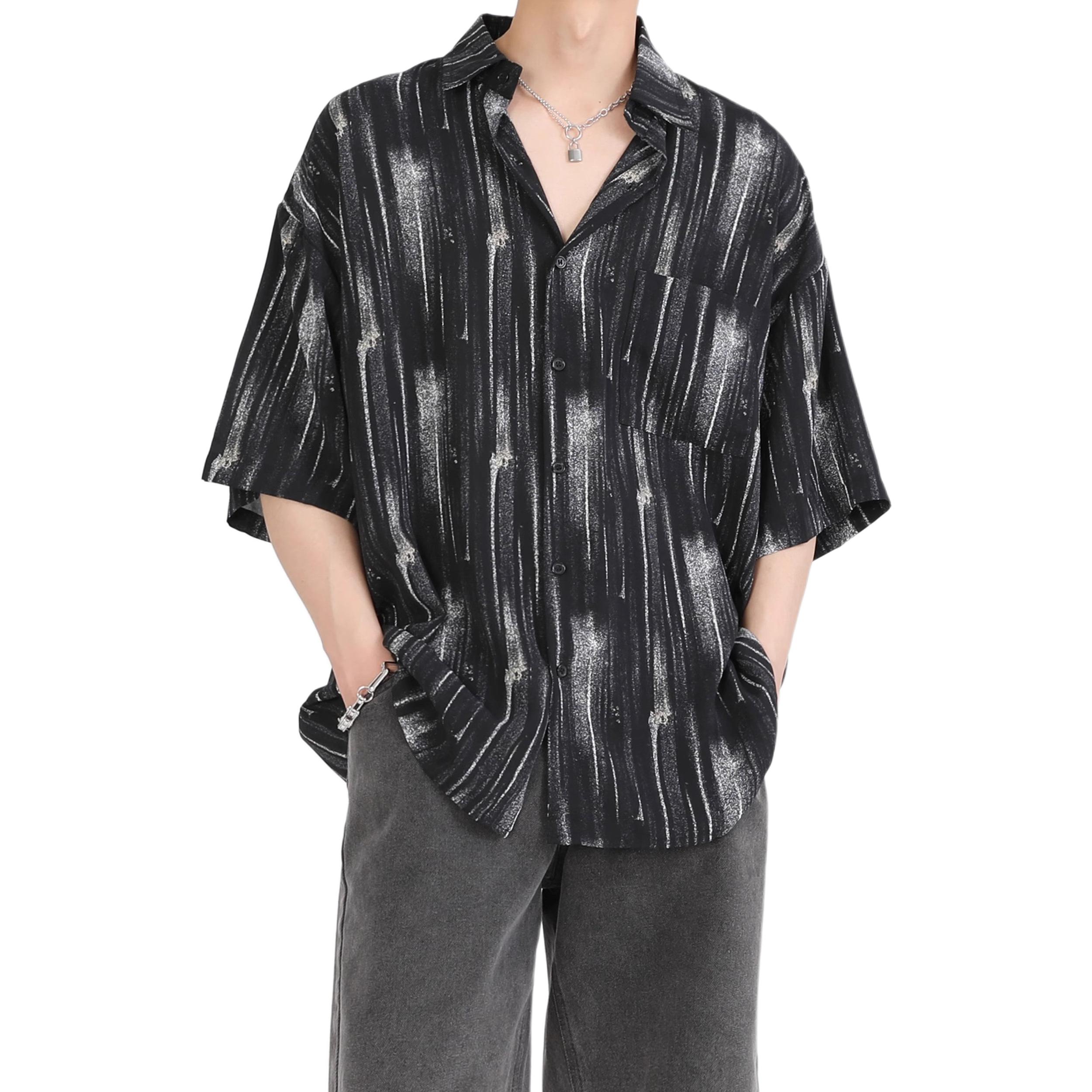 ZIAREL Рубашка Unisex Black Lapel Thin Hawaii
ZIAREL Рубашка Unisex Black Lapel Thin Hawaii