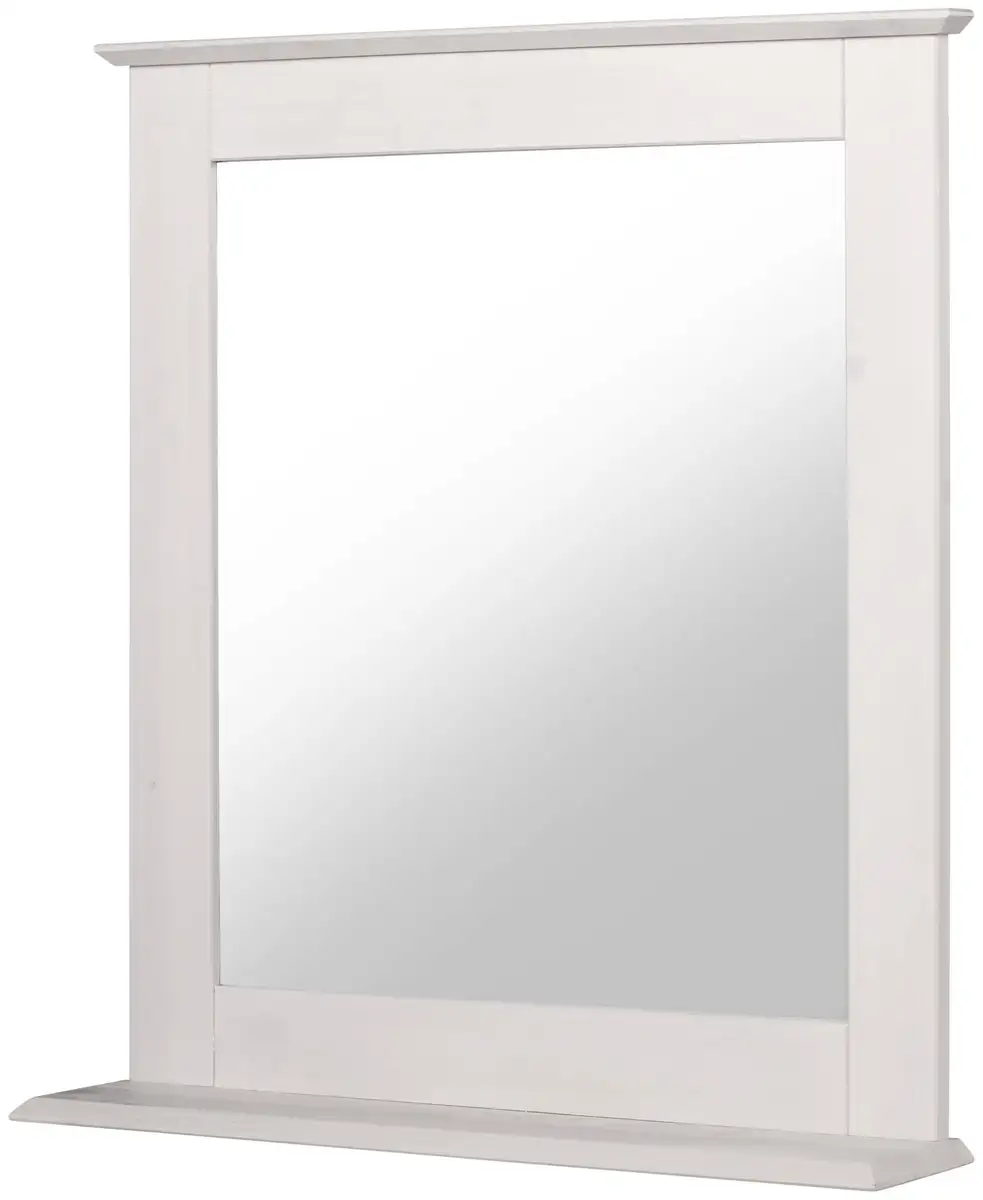 Зеркало для ванной комнаты welltime "Venezia Landhaus/Sund", ширина 58 см, из массива дерева 58х65,4х12 см, белый
Зеркало для ванной комнаты welltime "Venezia Landhaus/Sund", ширина 58 см, из массива дерева 58х65,4х12 см, белый