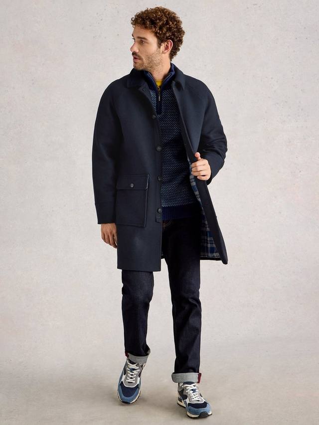 Утилитарная куртка из смесовой шерсти White Stuff, Dark Navy
Утилитарная куртка из смесовой шерсти White Stuff, Dark Navy