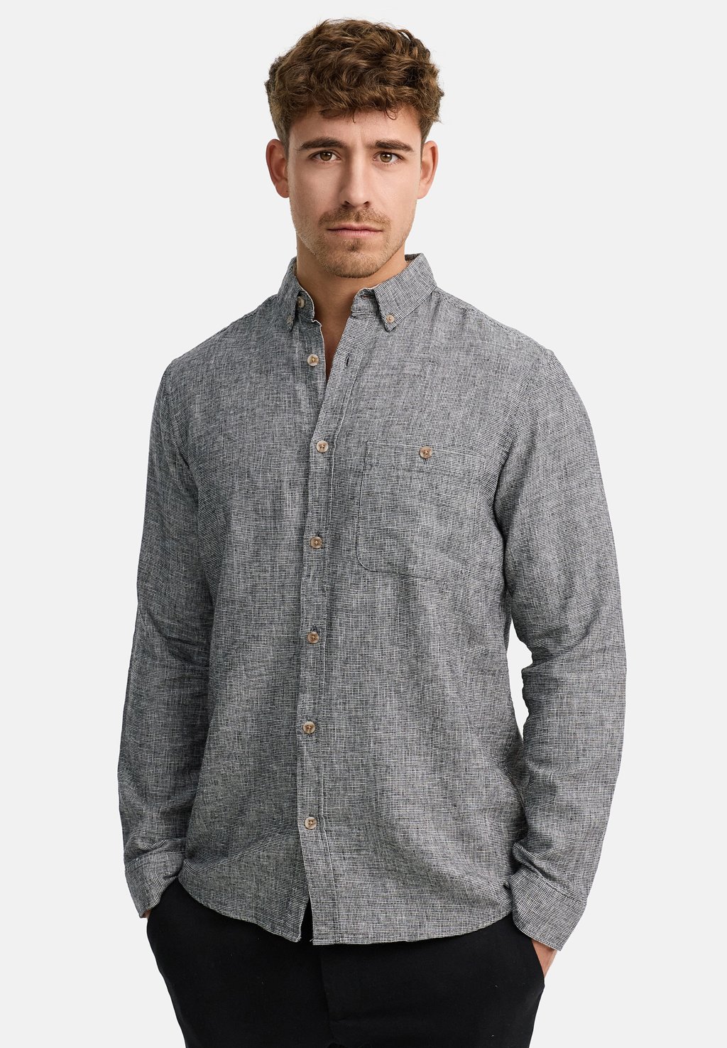 Рубашка LANGARM INNIELL INDICODE JEANS, черный
Рубашка LANGARM INNIELL INDICODE JEANS, черный