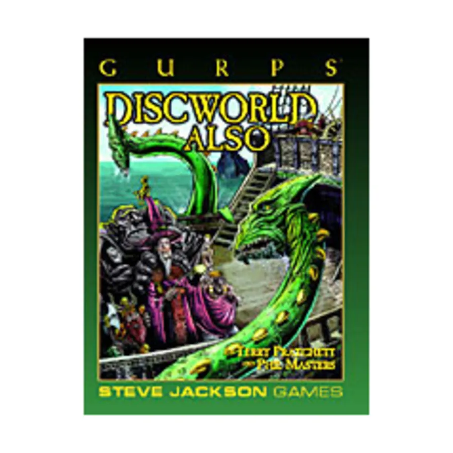 Discworld Also, GURPS (1st-3rd Edition) - Fictional Settings, мягкая обложка
Discworld Also, GURPS (1st-3rd Edition) - Fictional Settings, мягкая обложка