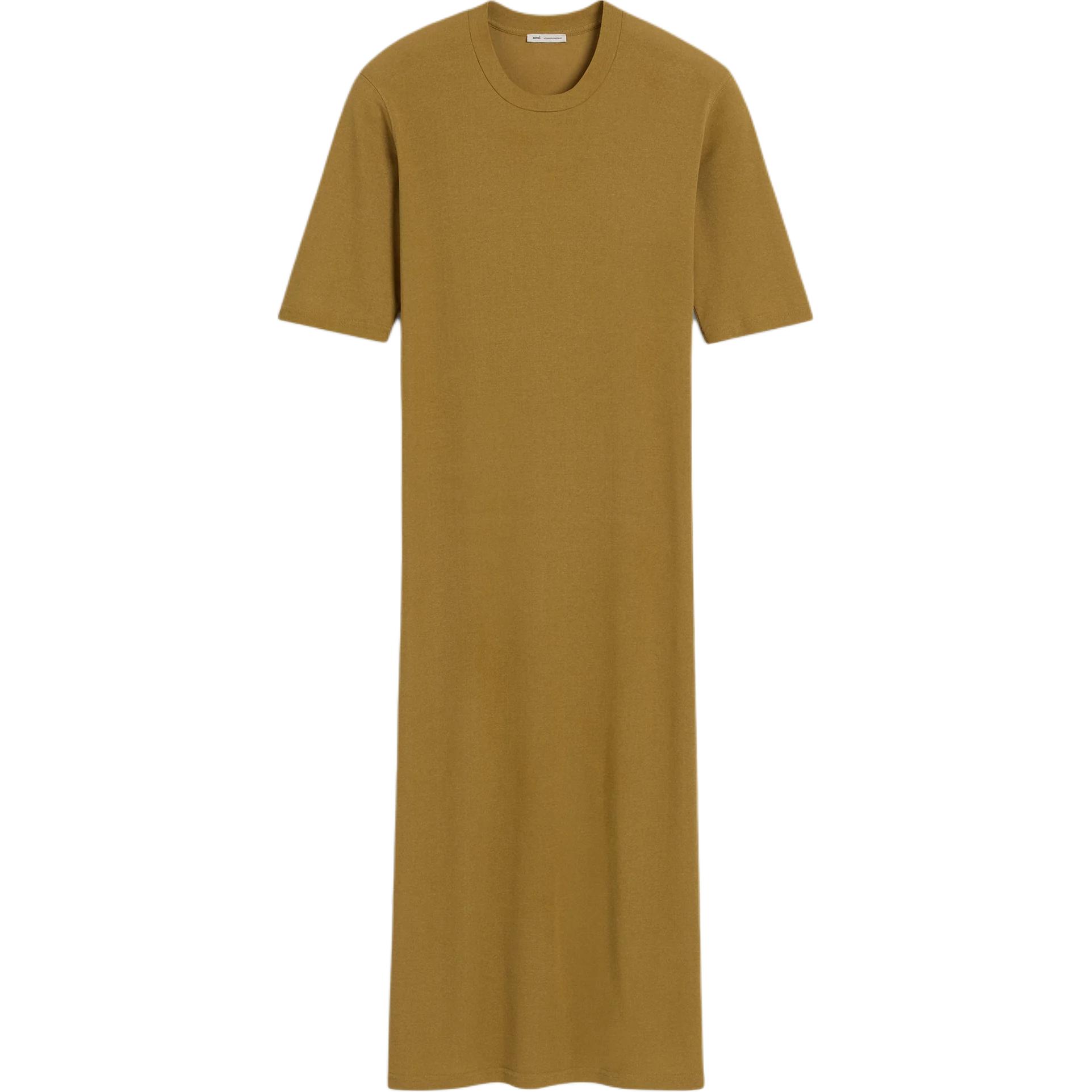 Ami Paris платье миди с коротким рукавом AMIPARIS, желтый
Ami Paris платье миди с коротким рукавом AMIPARIS, желтый