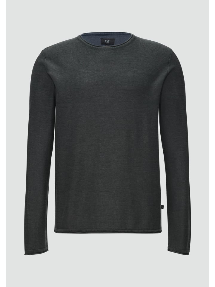 Вязаный свитер цвета 5883_глубокий синий QS
Вязаный свитер цвета 5883_глубокий синий QS