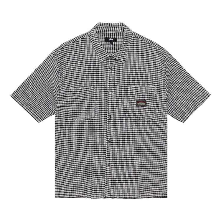 Рубашка Stussy Crinkled Check Short-Sleeve Shirt, Black
Рубашка Stussy Crinkled Check Short-Sleeve Shirt, Black