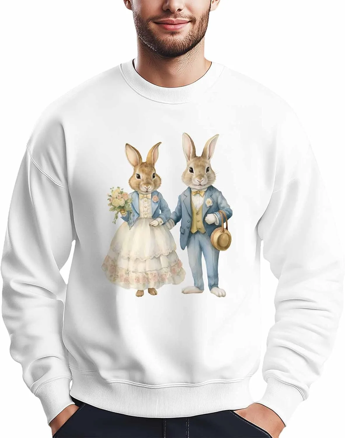 Bemigo свитшот мужской Rabbit Couple оверсайз
Bemigo свитшот мужской Rabbit Couple оверсайз