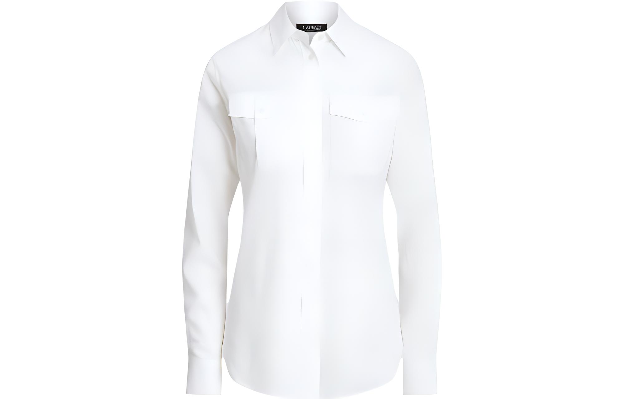 Lauren Ralph Lauren рубашка с карманом на клапане Polo Ralph Lauren, белый
Lauren Ralph Lauren рубашка с карманом на клапане Polo Ralph Lauren, белый