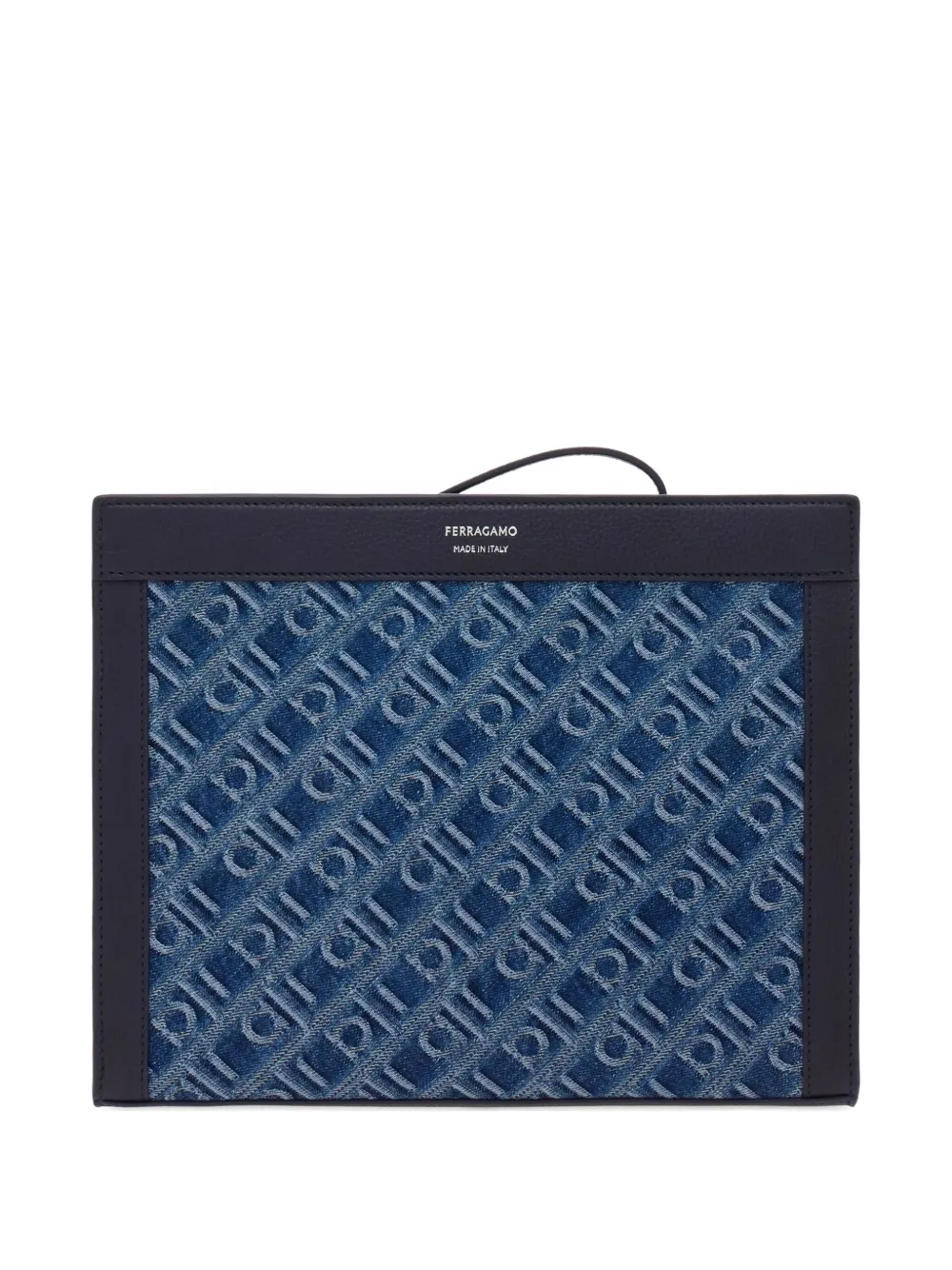 Сумка-клатч с монограммой Ferragamo, синий
Сумка-клатч с монограммой Ferragamo, синий