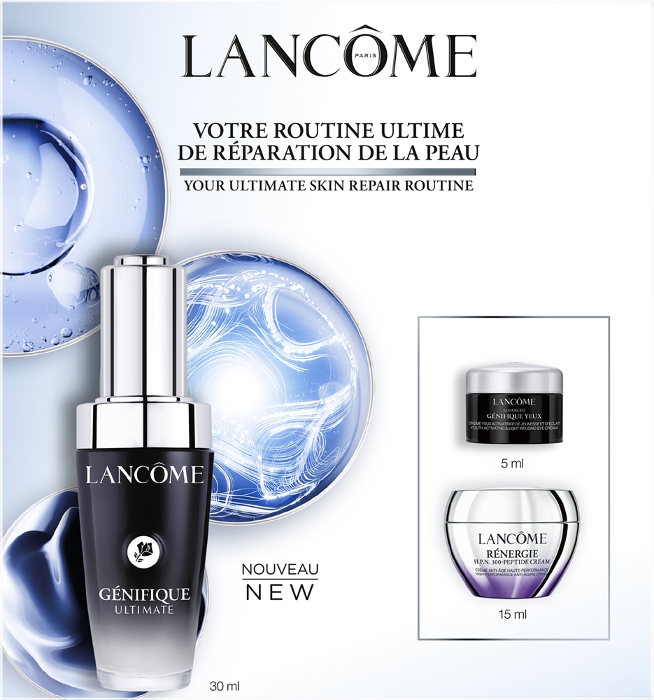 Подарочный набор сывороток Génifique Ultimate для женщин Lancôme
Подарочный набор сывороток Génifique Ultimate для женщин Lancôme