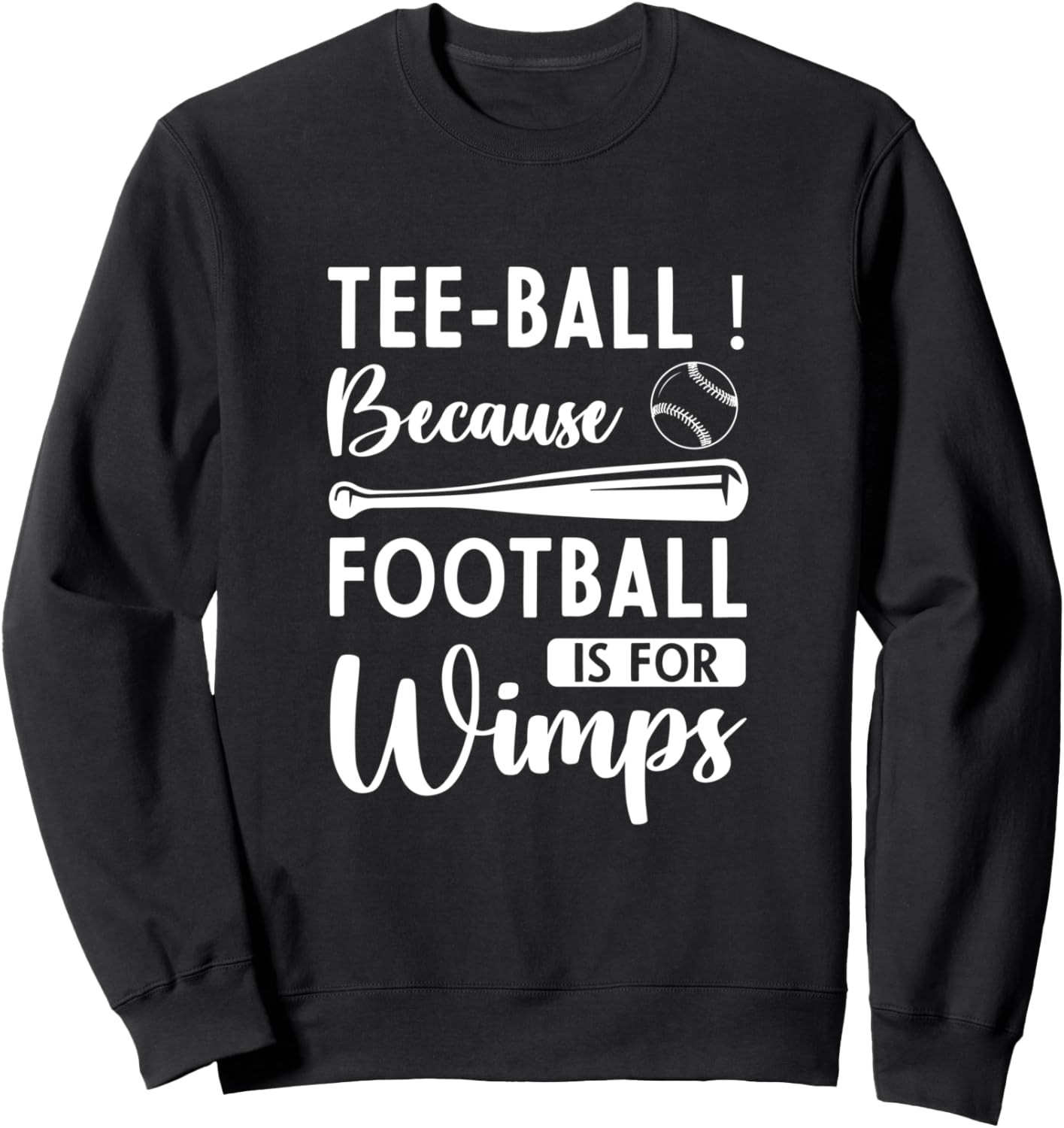 Футбол - это ти-бол для слабаков - забавная толстовка с надписью «Ти-бол» Funny Tee-Ball Quotes, черный
Футбол - это ти-бол для слабаков - забавная толстовка с надписью «Ти-бол» Funny Tee-Ball Quotes, черный