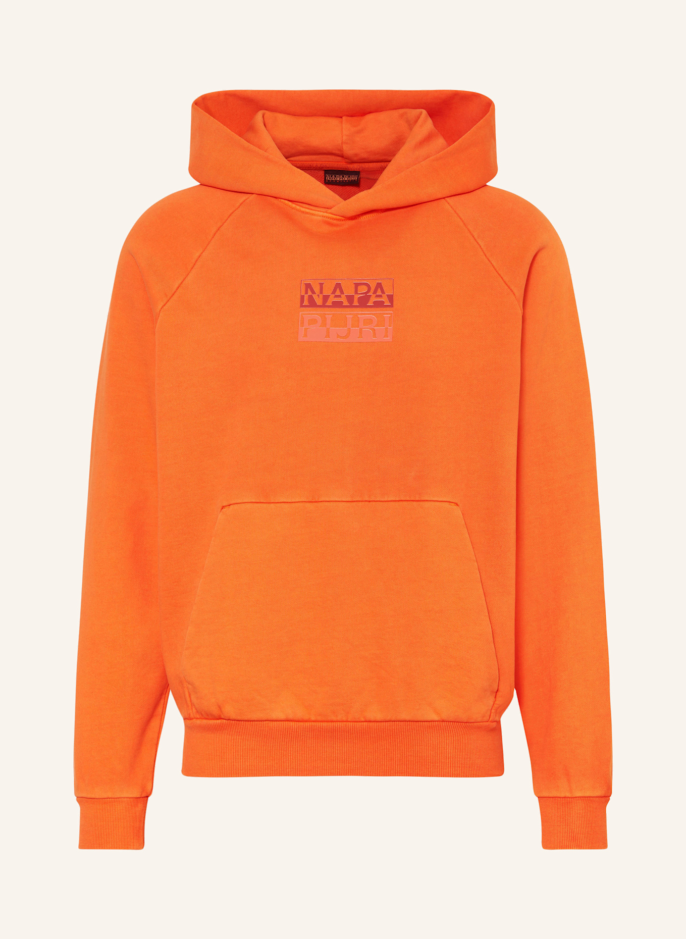 Толстовка с капюшоном b-cortona Napapijri, оранжевый 
Толстовка с капюшоном b-cortona Napapijri, оранжевый