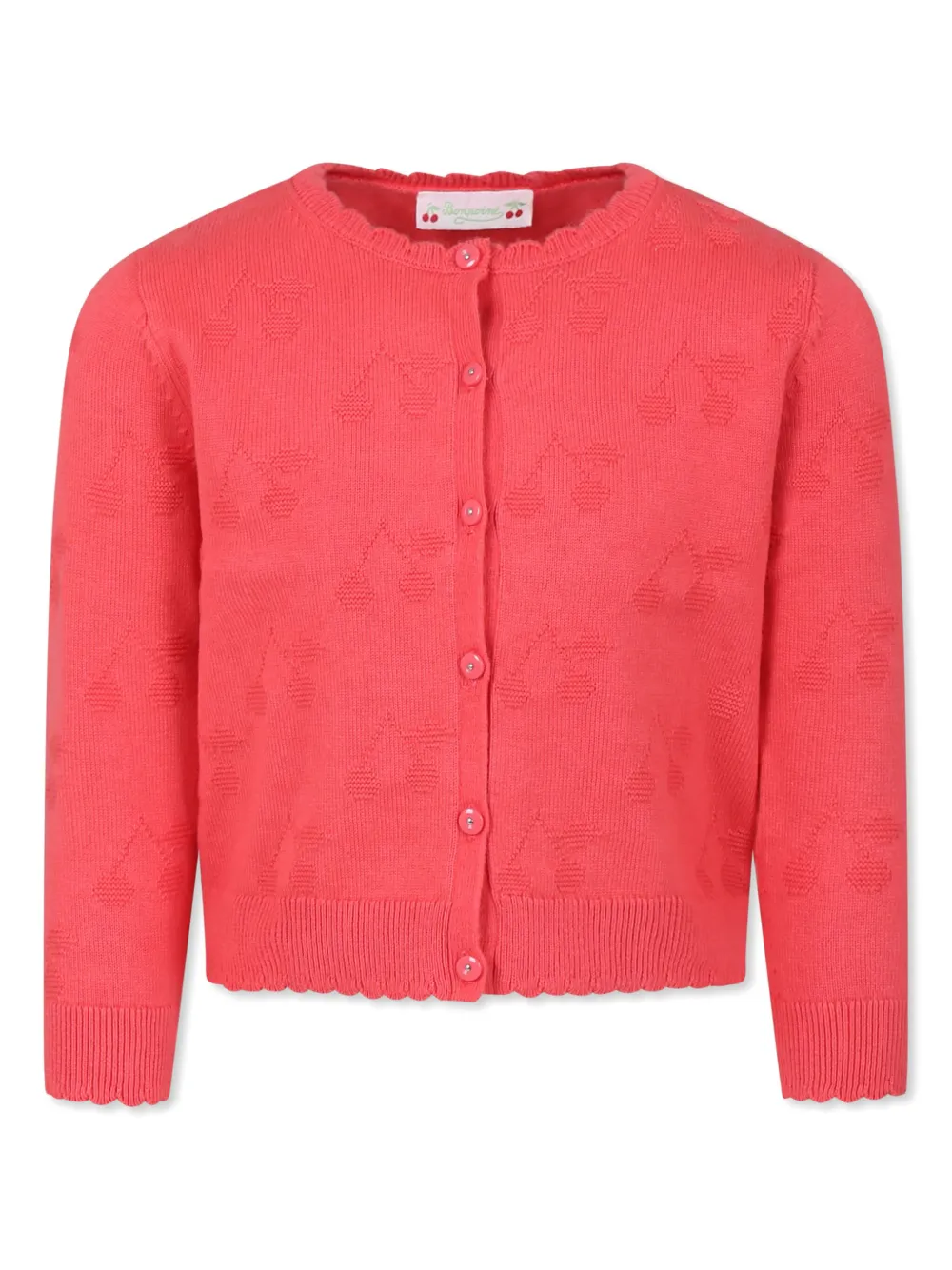 Жаккардовый кардиган Bonpoint, розовый
Жаккардовый кардиган Bonpoint, розовый