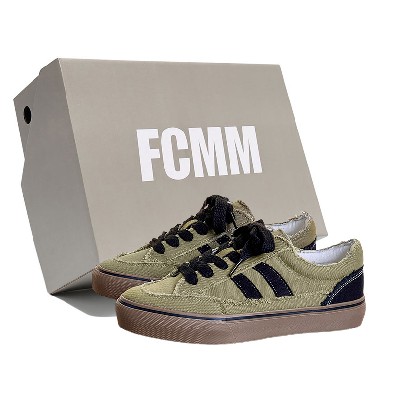 Нескользящие, износостойкие, легкие, дышащие низкие мужские кроссовки для скейтбординга FCMM, Olive Green
Нескользящие, износостойкие, легкие, дышащие низкие мужские кроссовки для скейтбординга FCMM, Olive Green