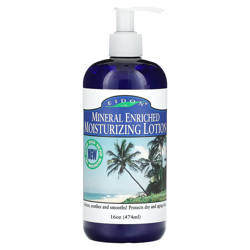 Eidon Ionic Minerals, Увлажняющий лосьон для тела, диоксид кремния и МСМ, 16 унций (474 мл)
Eidon Ionic Minerals, Увлажняющий лосьон для тела, диоксид кремния и МСМ, 16 унций (474 мл)