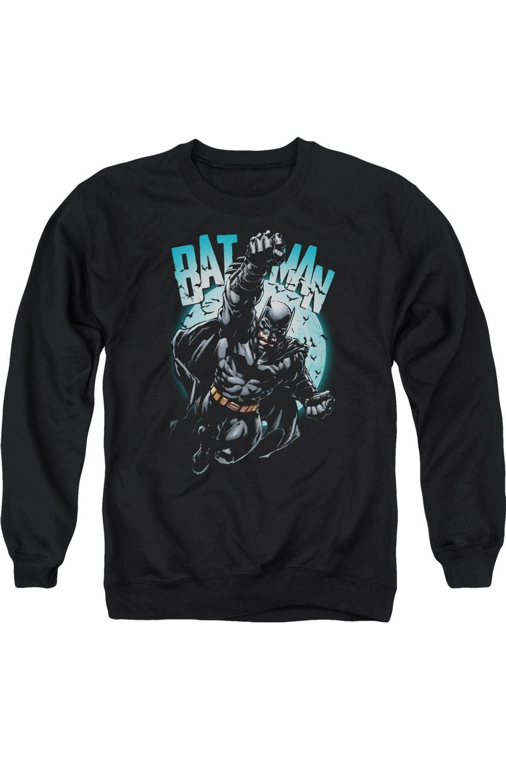 Толстовка Batman Moon Knight для взрослых с круглым вырезом Gildan, черный
Толстовка Batman Moon Knight для взрослых с круглым вырезом Gildan, черный