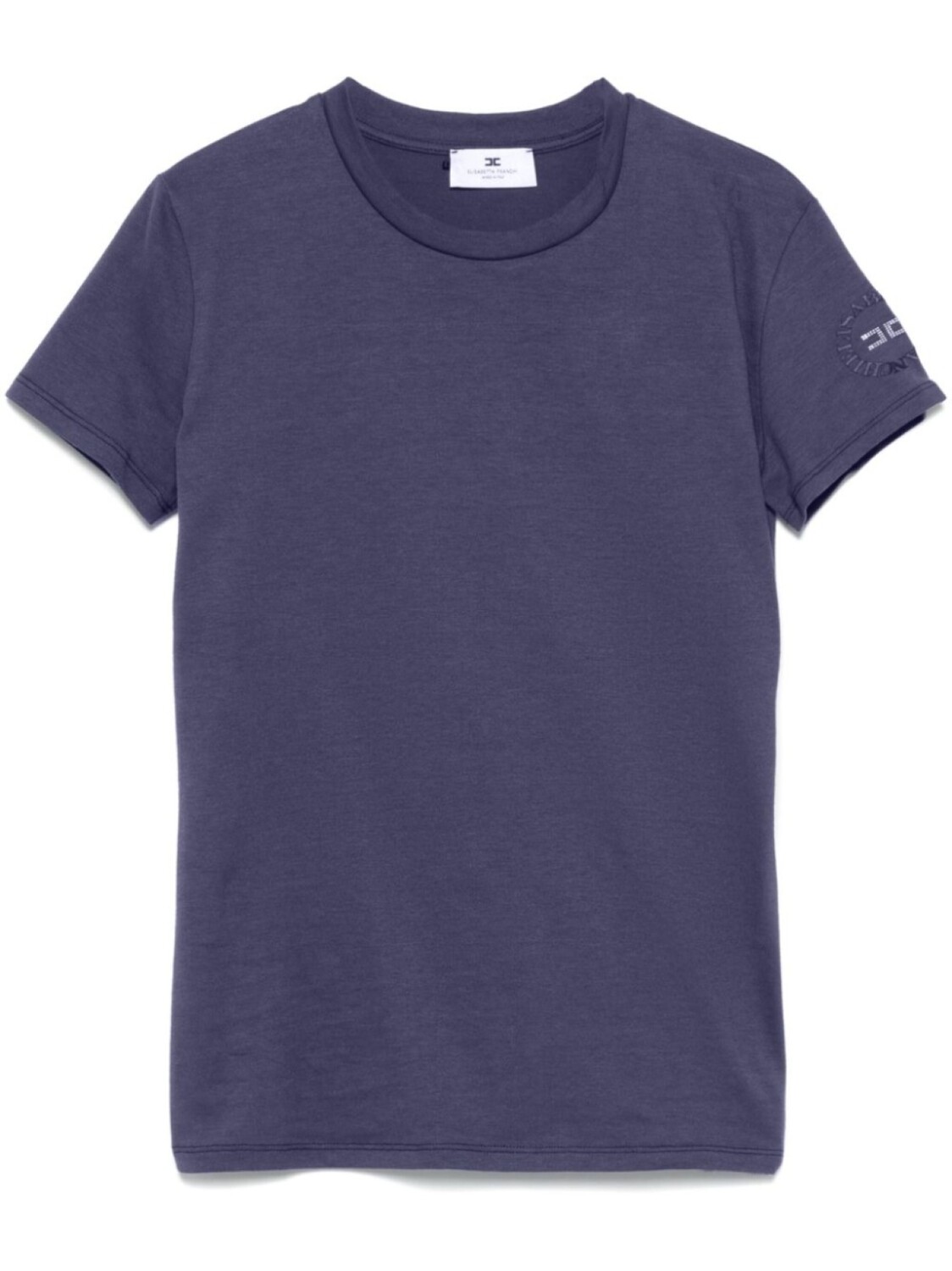 Футболка с прорезиненным логотипом Elisabetta Franchi, синий
Футболка с прорезиненным логотипом Elisabetta Franchi, синий