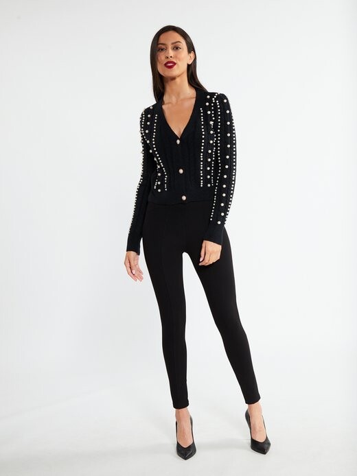 Кардиган с жемчугом Faina, черный
Кардиган с жемчугом Faina, черный
