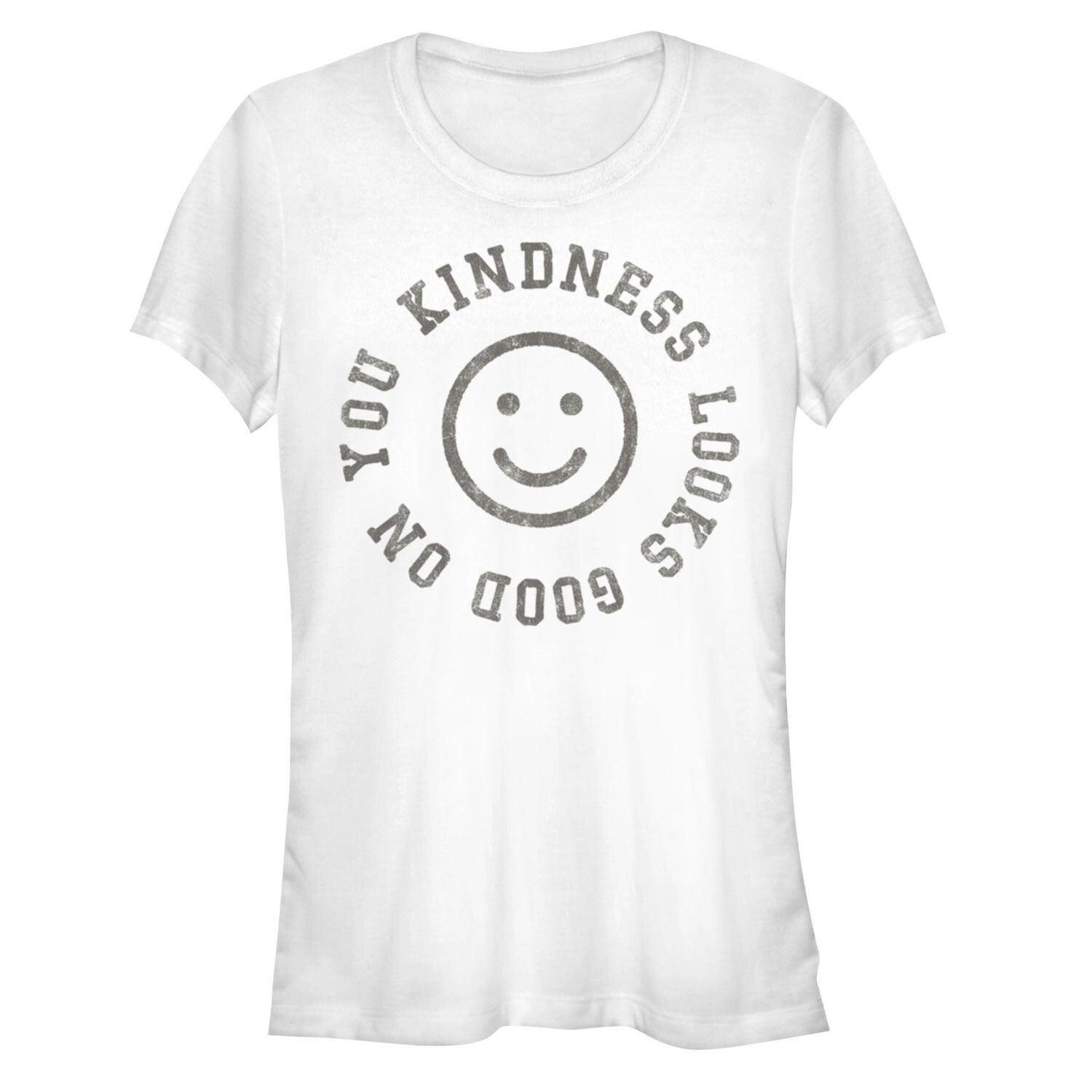 Футболка с улыбкой Juniors' Kindness хорошо смотрится на тебе Licensed Character
Футболка с улыбкой Juniors' Kindness хорошо смотрится на тебе Licensed Character