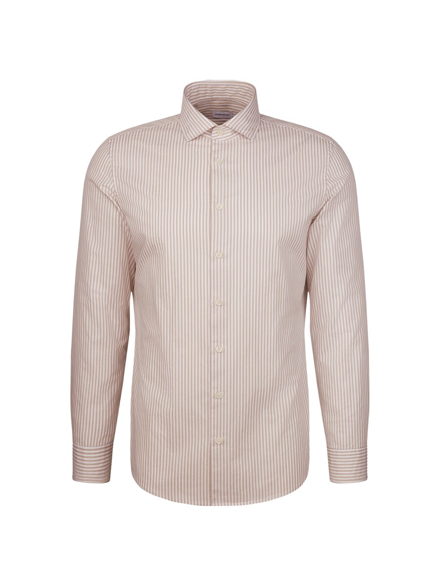 Рубашка Slim Fit на пуговицах SEIDENSTICKER Schwarze Rose, бежевый
Рубашка Slim Fit на пуговицах SEIDENSTICKER Schwarze Rose, бежевый