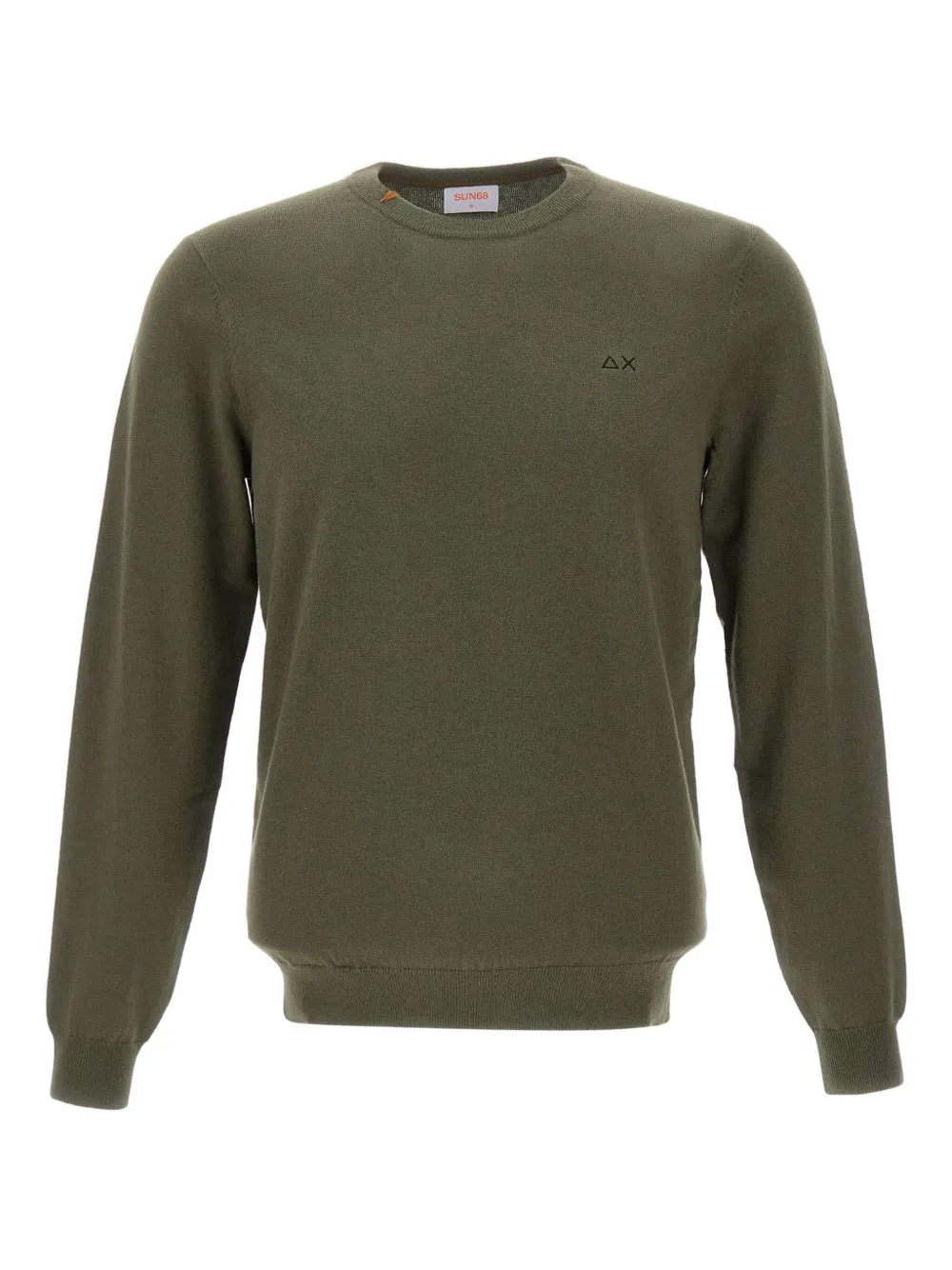 Свитер с вышитым логотипом Sun68, зеленый
Свитер с вышитым логотипом Sun68, зеленый