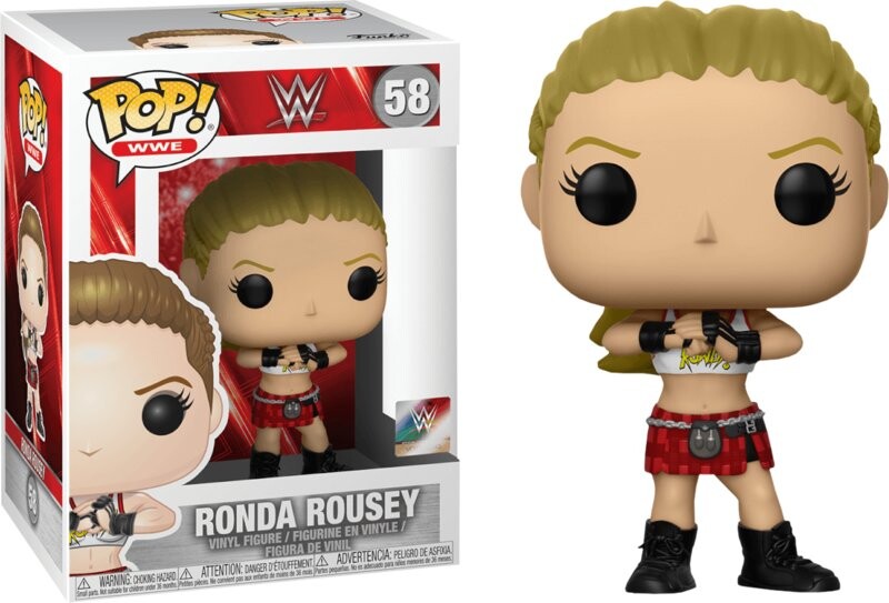 Funko POP! WWE, коллекционная фигурка, Ронда Роузи, 58 лет
Funko POP! WWE, коллекционная фигурка, Ронда Роузи, 58 лет