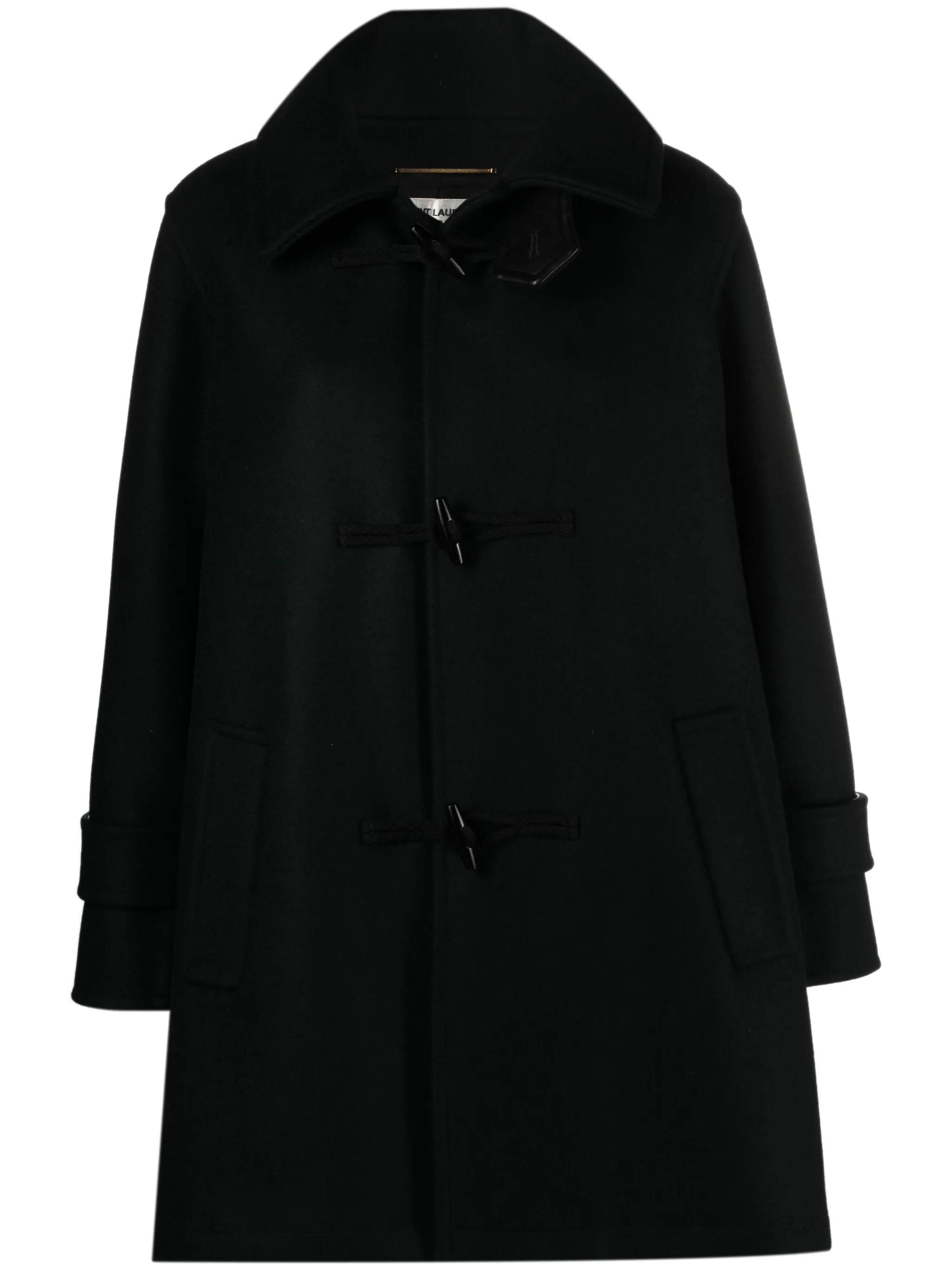 Короткий дафлкот Saint Laurent, черный
Короткий дафлкот Saint Laurent, черный
