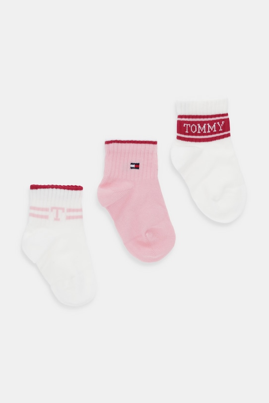 3 пары детских носков Tommy Hilfiger, розовый
3 пары детских носков Tommy Hilfiger, розовый