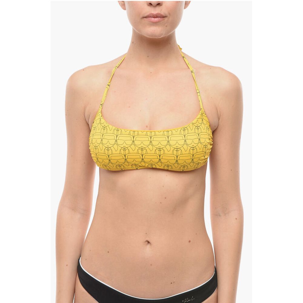 Бикини-бюстгальтер с принтом по всей поверхности Karl Lagerfeld, Yellow
Бикини-бюстгальтер с принтом по всей поверхности Karl Lagerfeld, Yellow