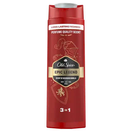 Мужской гель для душа и шампунь Epic Legend - 400 Ml
Мужской гель для душа и шампунь Epic Legend - 400 Ml