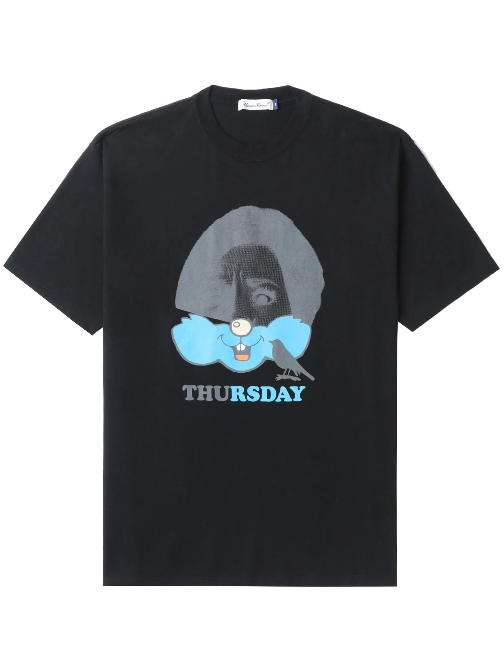 Футболка с графичным принтом Undercover, черный
Футболка с графичным принтом Undercover, черный