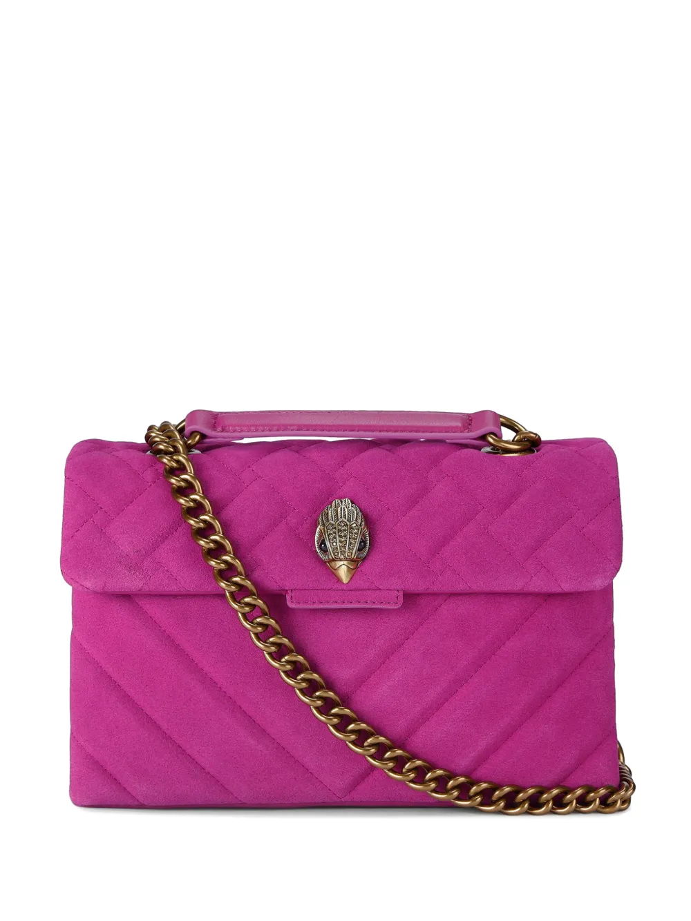 Стеганая сумка через плечо с цепочным ремешком Kurt Geiger London, розовый
Стеганая сумка через плечо с цепочным ремешком Kurt Geiger London, розовый
