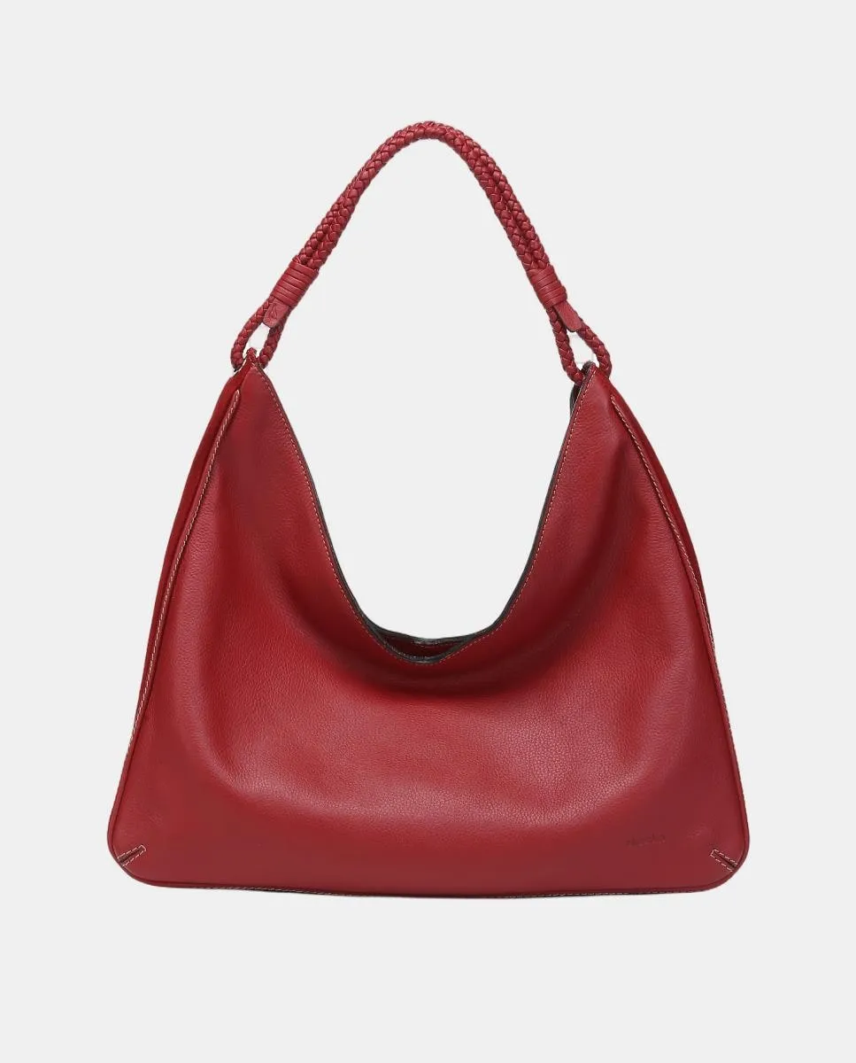 Свободная кожаная сумка через плечо Abbacino, красный
Свободная кожаная сумка через плечо Abbacino, красный