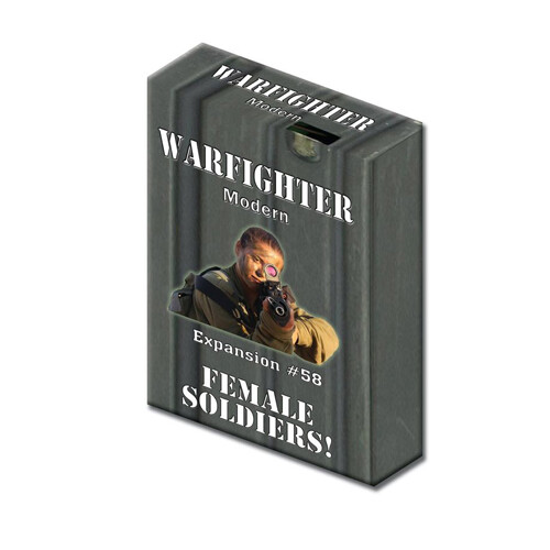 Настольная игра Warfighter Modern: Female Soldiers Expansion
Настольная игра Warfighter Modern: Female Soldiers Expansion