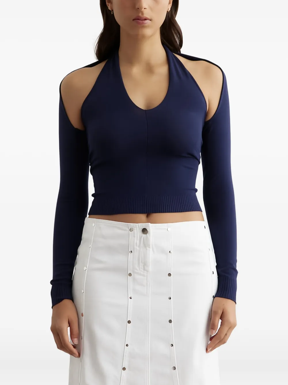 Топ с открытой спиной и длинными рукавами Gimaguas, синий
Топ с открытой спиной и длинными рукавами Gimaguas, синий