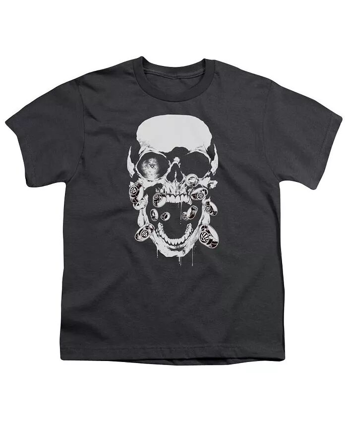 Футболка с коротким рукавом и принтом черепа-фонаря для мальчиков Green Lantern, серый
Футболка с коротким рукавом и принтом черепа-фонаря для мальчиков Green Lantern, серый