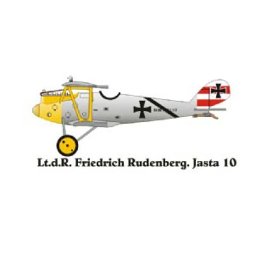 Набор декалей Pfalz D-III 1 — Lt.d.R. Фридрих Руденберг. Джаста 10 (1:144), Decals - Central Powers (Reviresco)
Набор декалей Pfalz D-III 1 — Lt.d.R. Фридрих Руденберг. Джаста 10 (1:144), Decals - Central Powers (Reviresco)