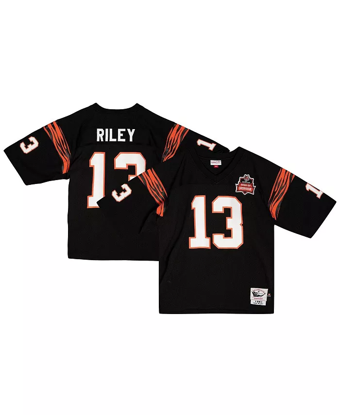 Мужская футболка Ken Riley Black Cincinnati Bengals 1981 Authentic Retired Player Jersey Mitchell & Ness
Мужская футболка Ken Riley Black Cincinnati Bengals 1981 Authentic Retired Player Jersey Mitchell & Ness
